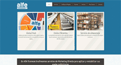 Desktop Screenshot of alfetrameses.com